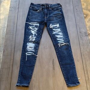 American Eagle Outfitters super super stretch X high-rise jegging